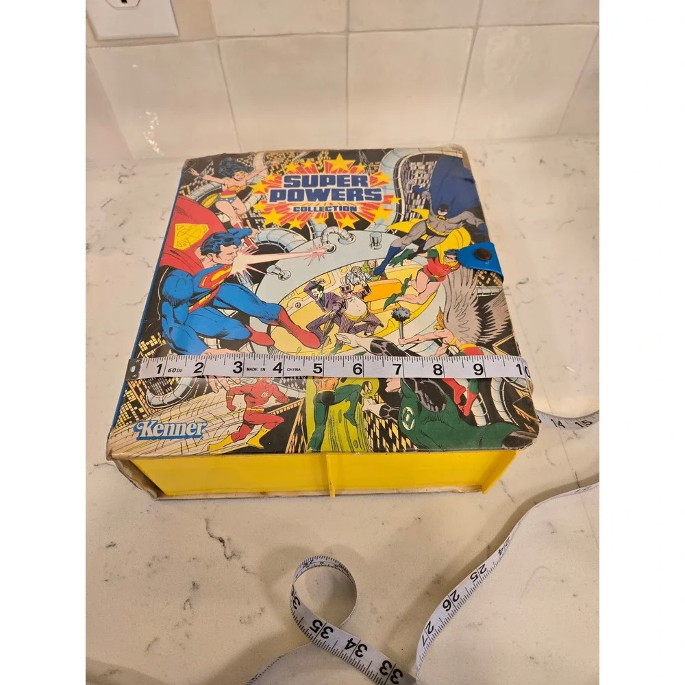 Vintage Kenner Super Powers Collection Vol 1 Action Figure Carrying Case DC 1984